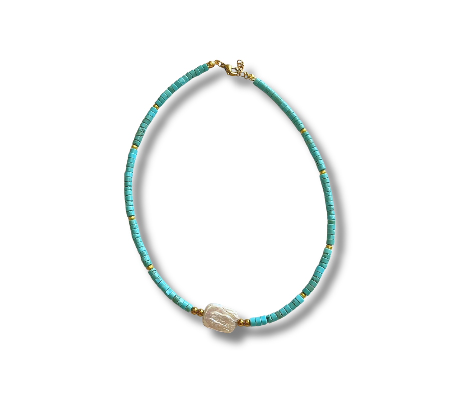 Collar turquesa