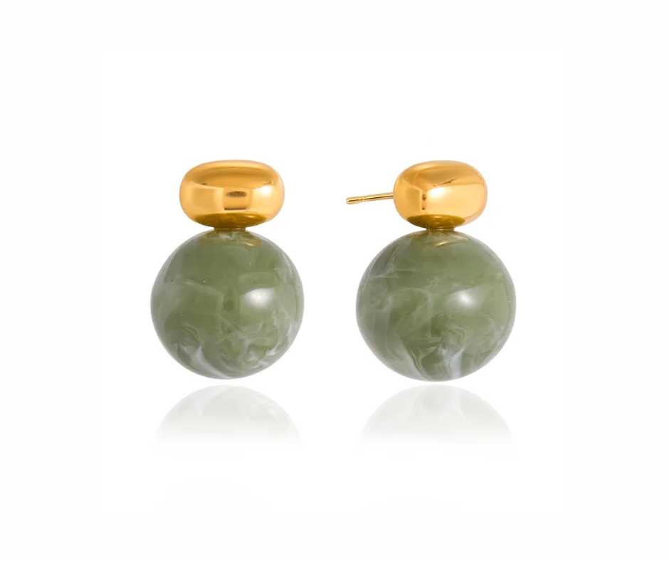 Aretes Aceituna