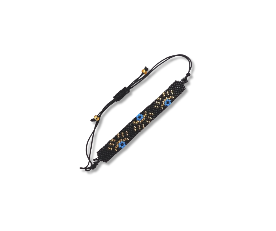 Pulsera ojos negro