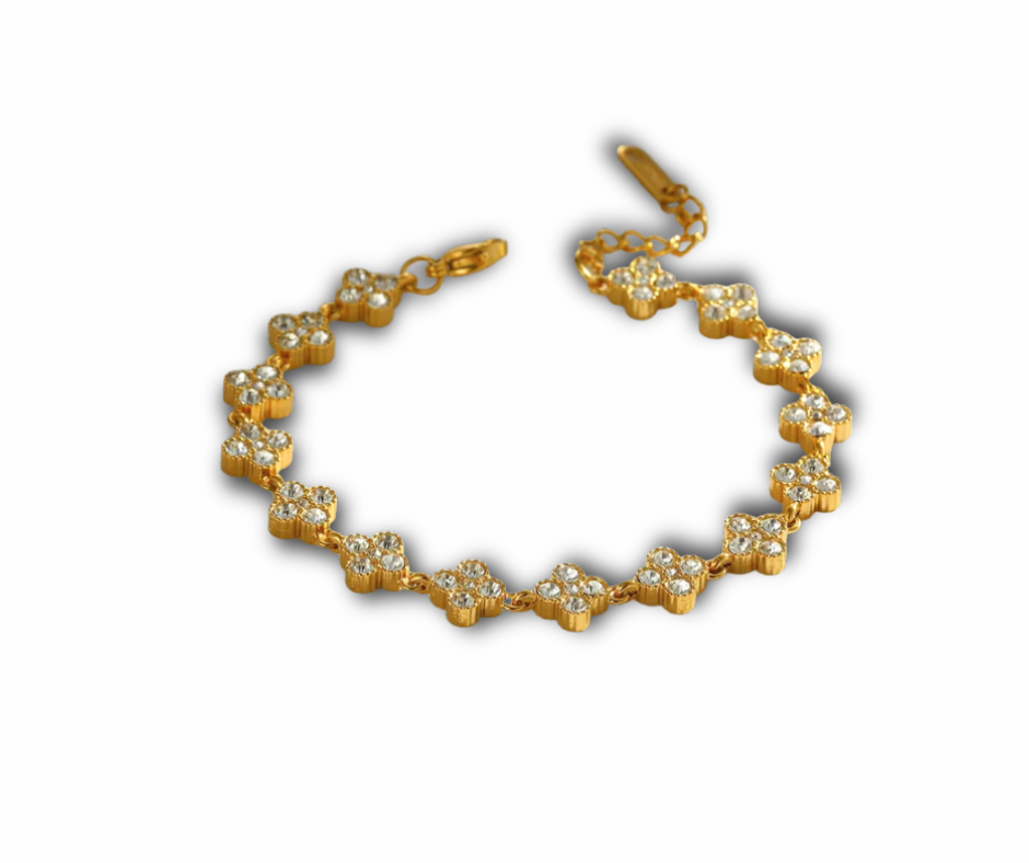 Pulsera trébol 4 hojas
