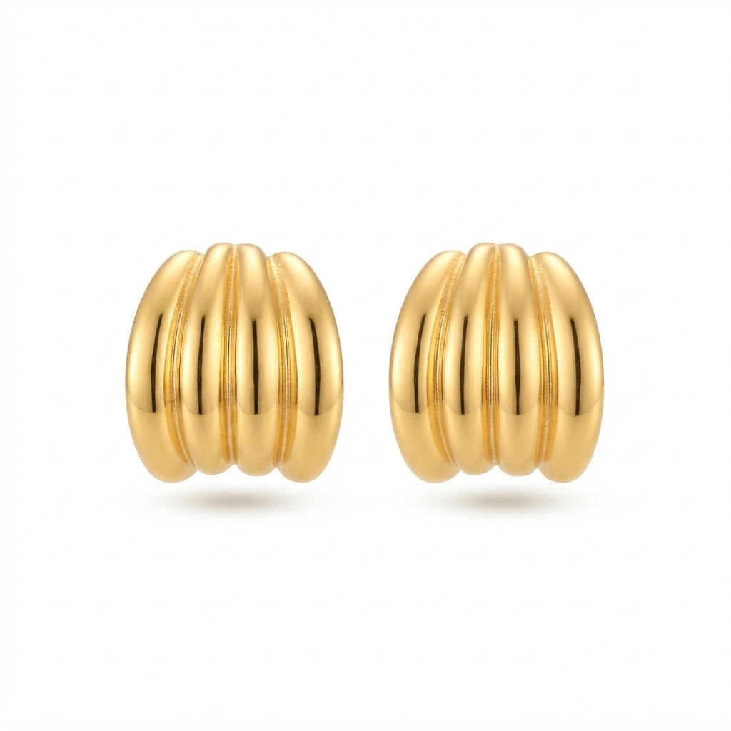 Aretes Dora dorados