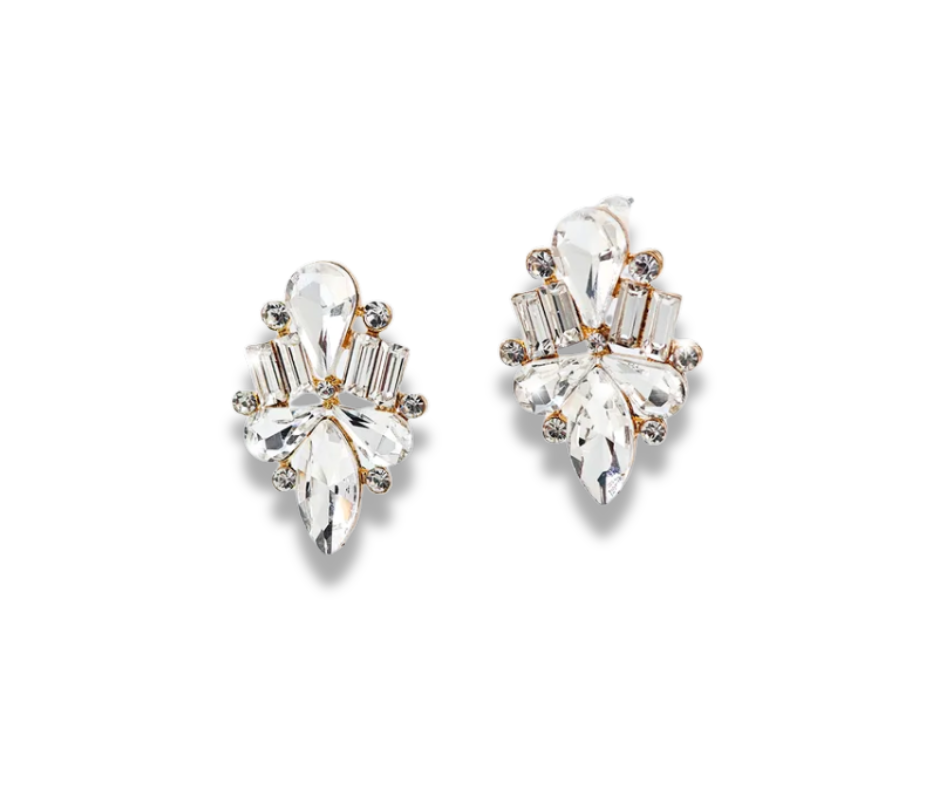 Aretes Anturio Blanco