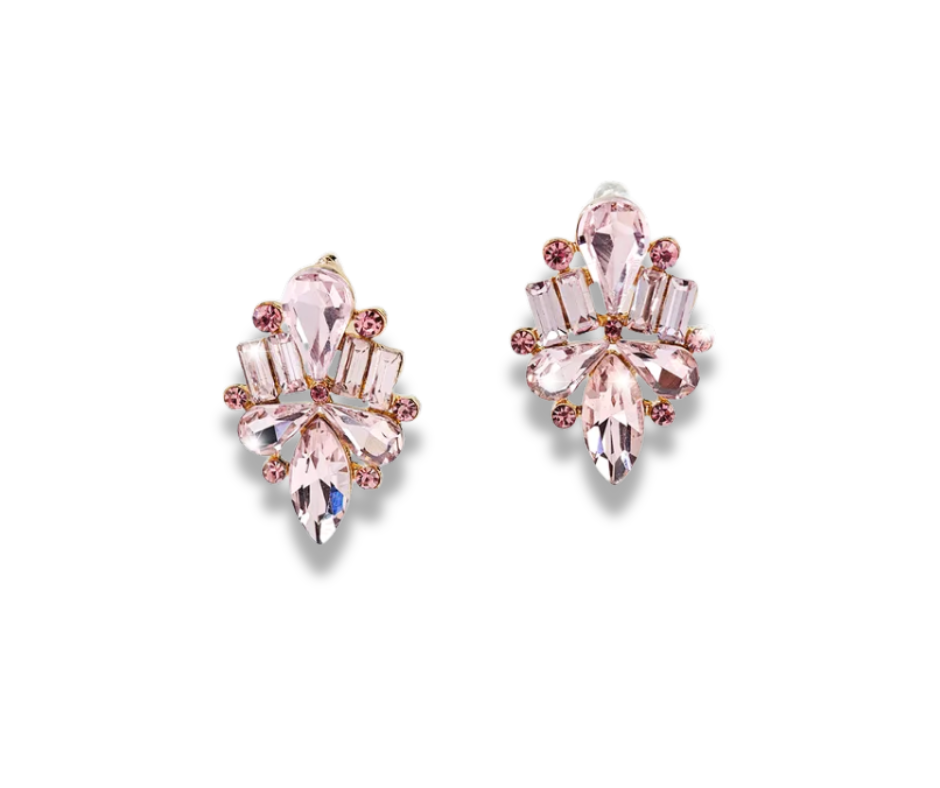 Aretes Anturio Rosa