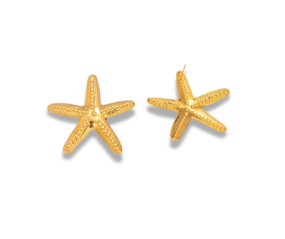 Aretes maxi estrella de mar