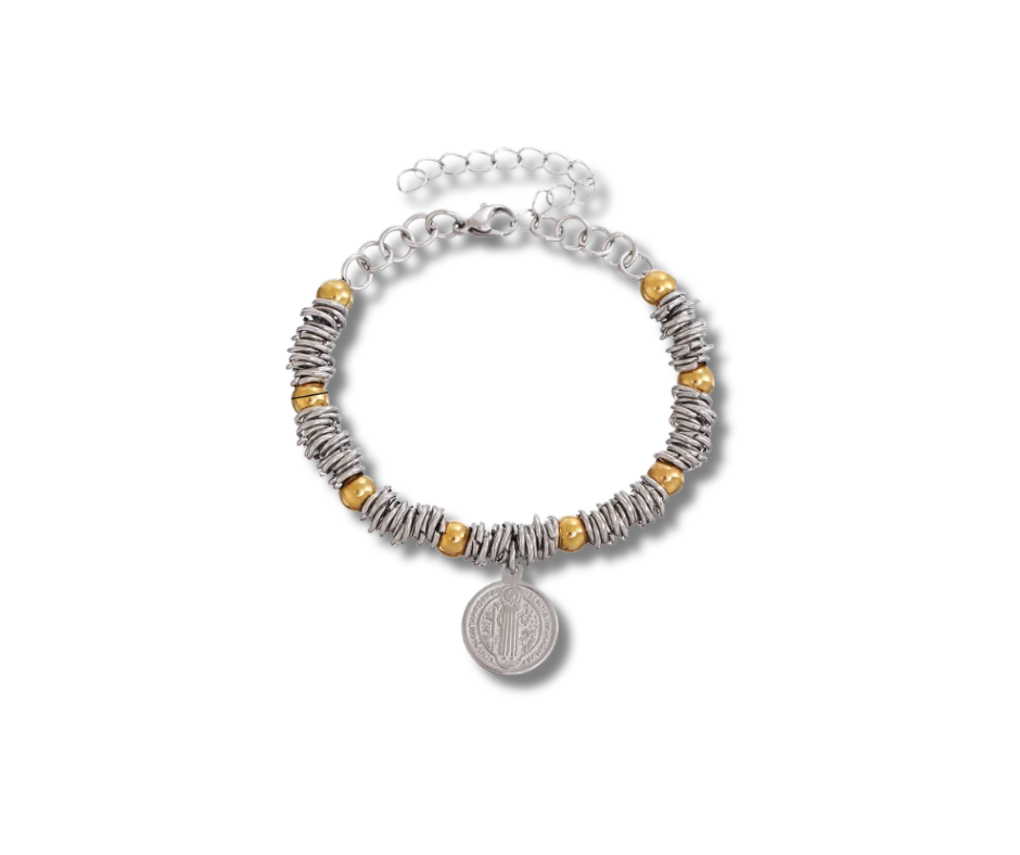 Pulsera argollas San Benito