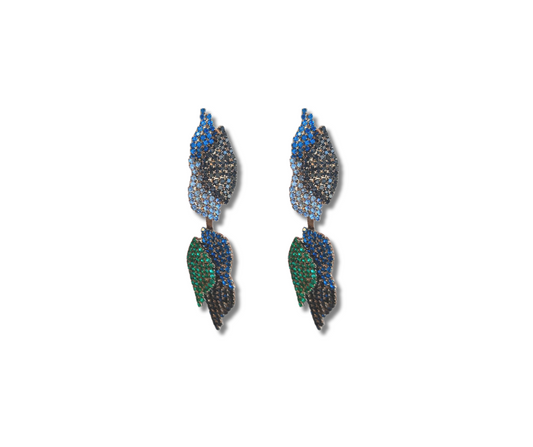Aretes Hojas