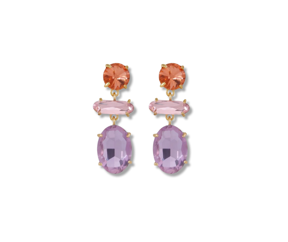 Aretes Lila