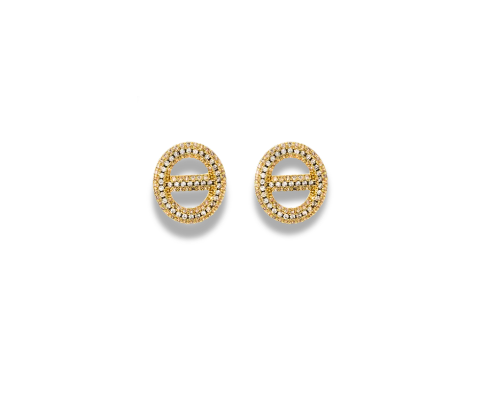 Aretes Molly dorado