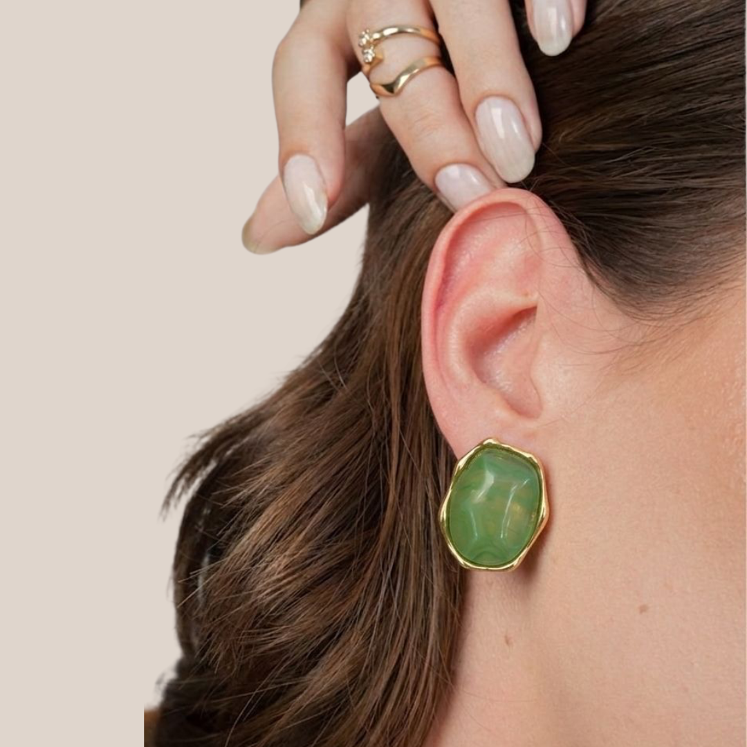 Aretes verdes