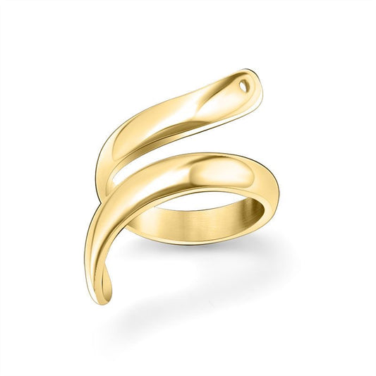 Anillo espiral liso