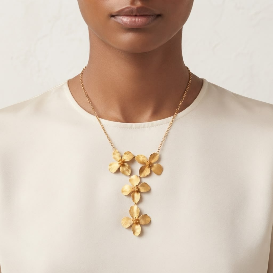 Collar de flores