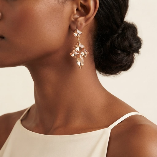Aretes Gala Rose