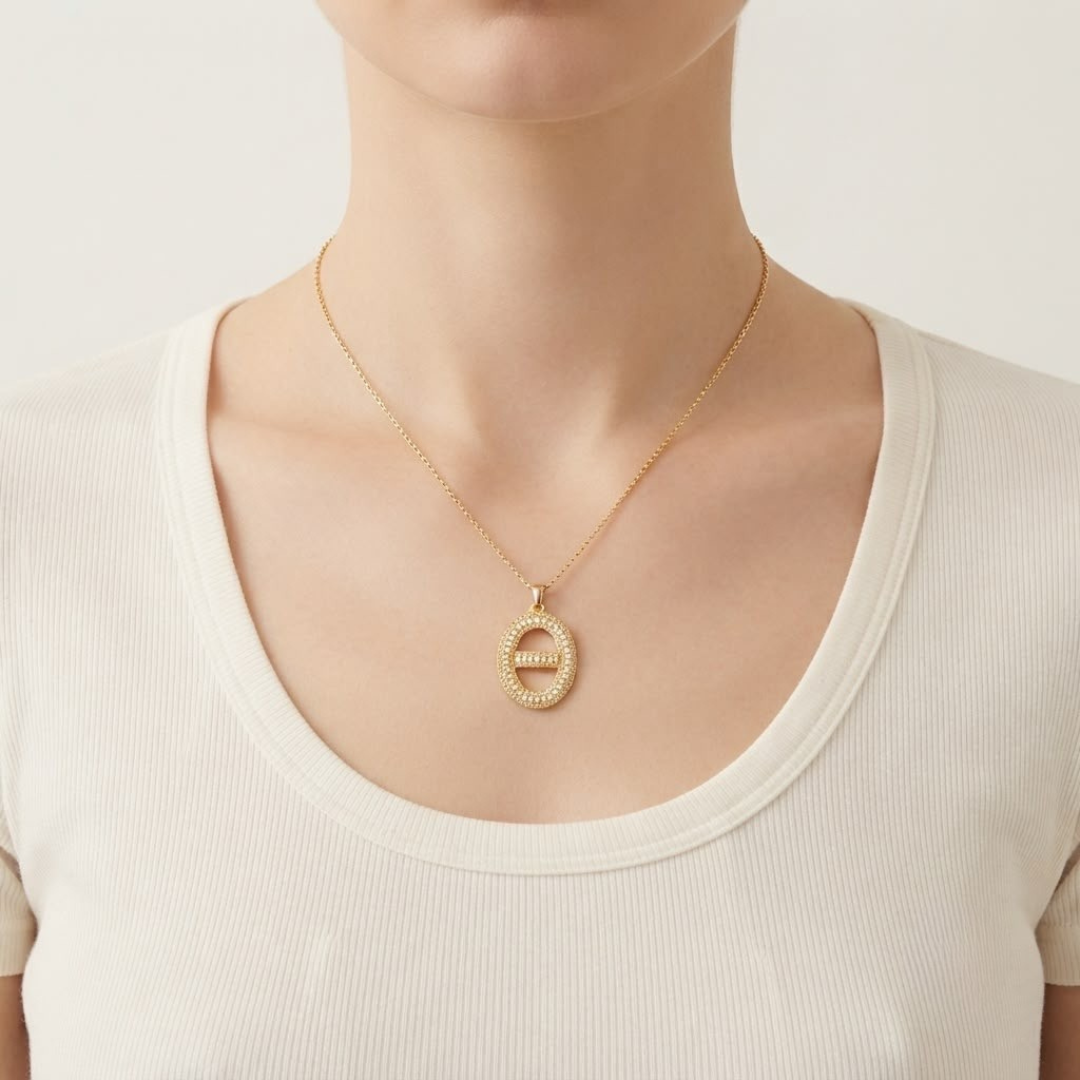 Collar Molly dorado