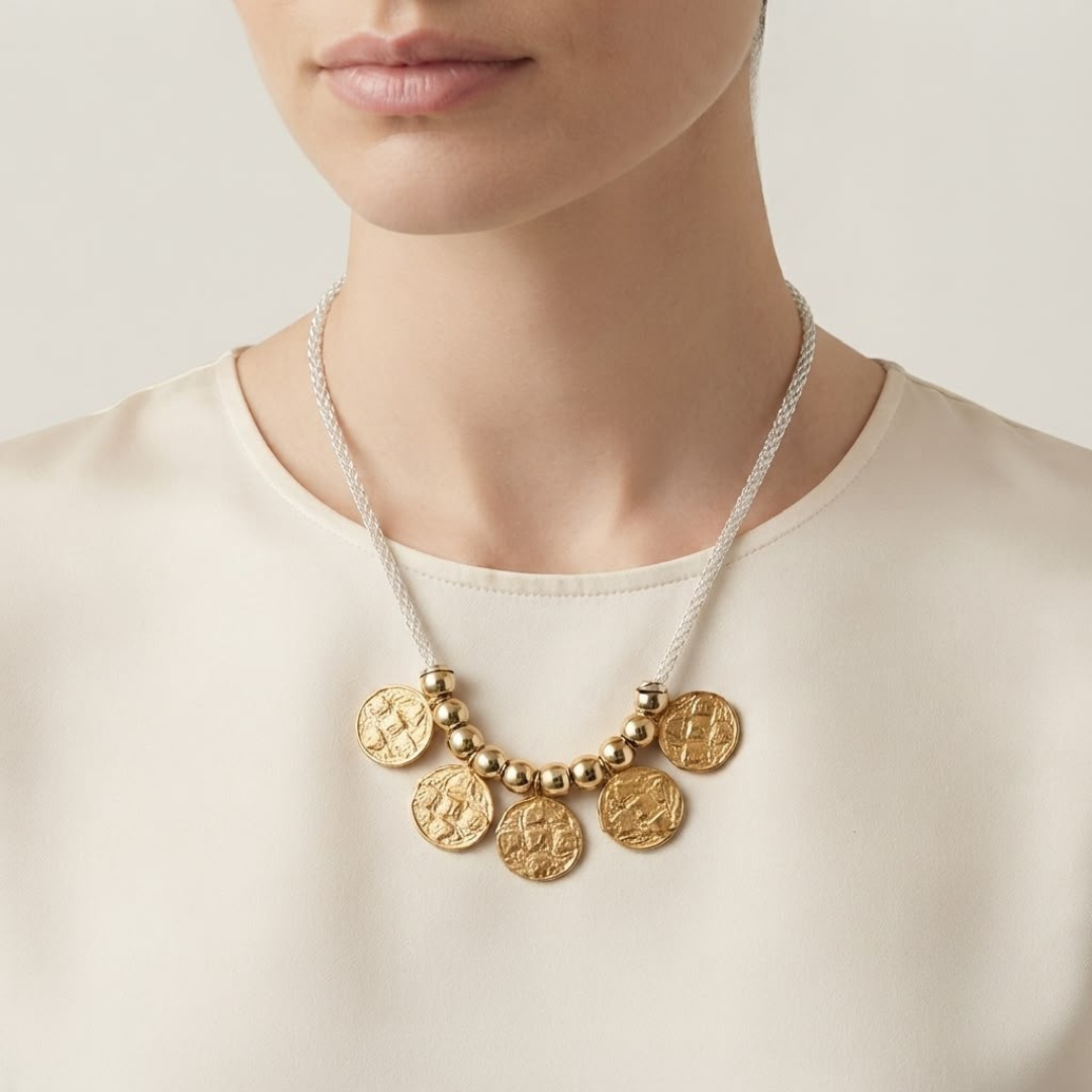 Collar Monedas