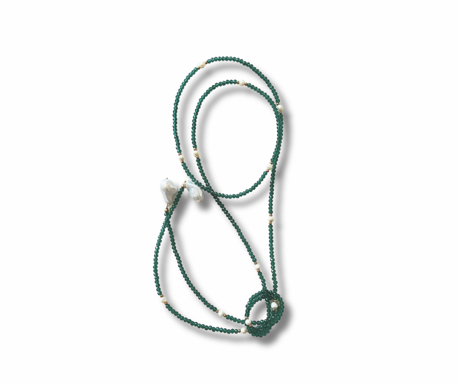 Maxi collar verde