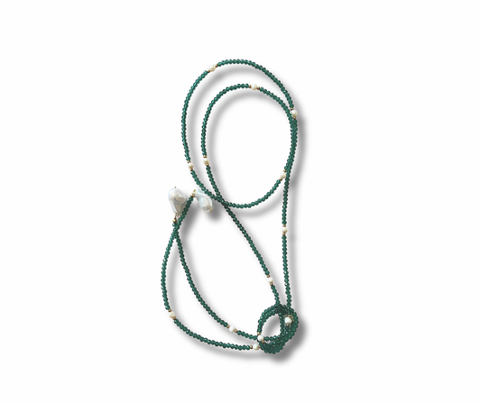 Maxi collar verde