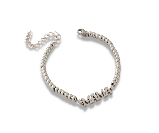 Pulsera Mamá plata