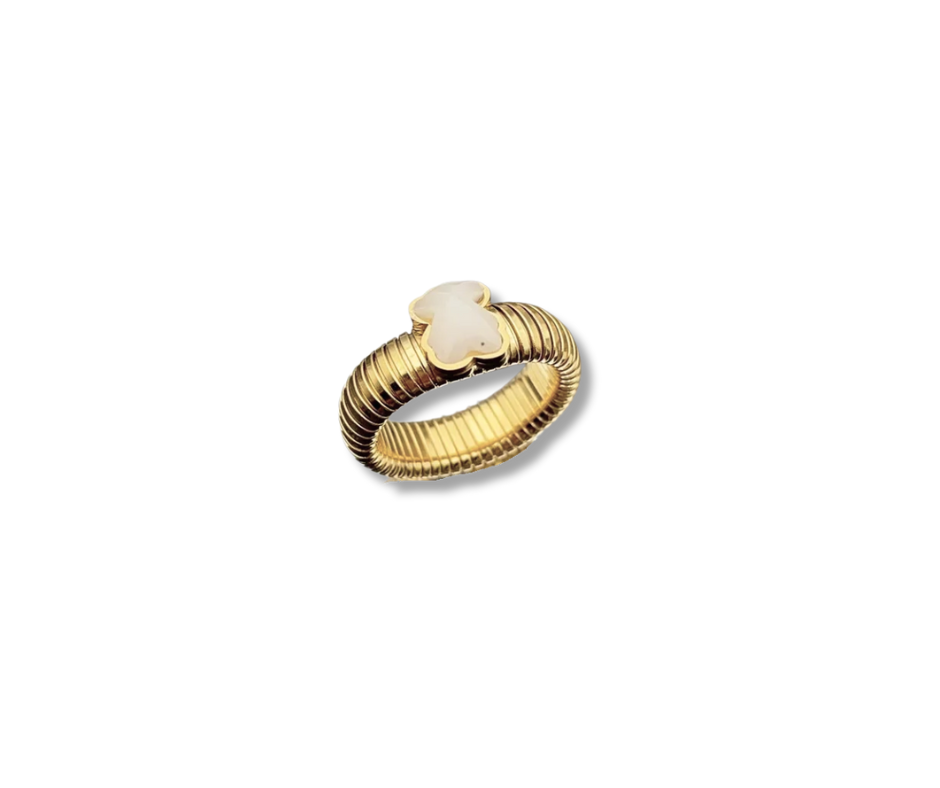 Anillo oso hueso