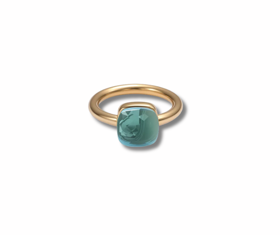 Anillo candy aqua