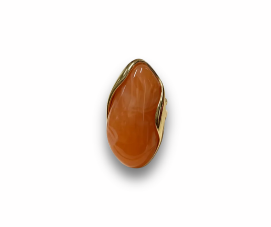 Anillo Nina rosa naranja