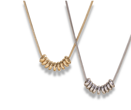 Collar argollas