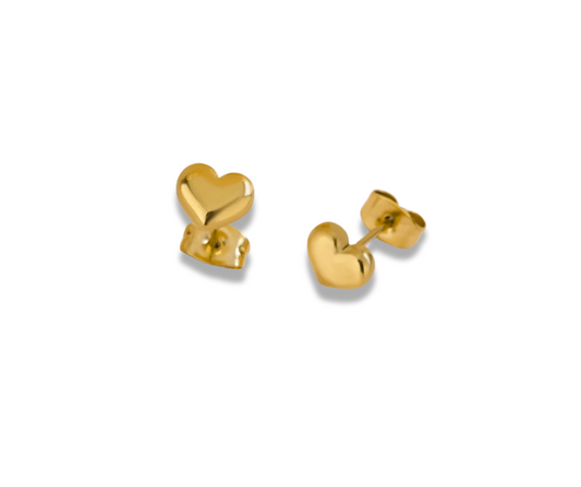 Aretes corazón pequeño