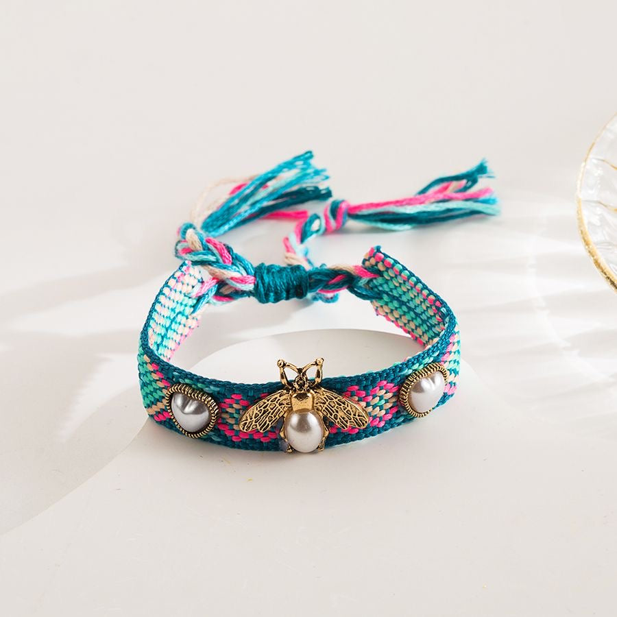 Pulsera ajustable Abeja