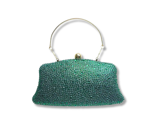 Bolsa glam verde