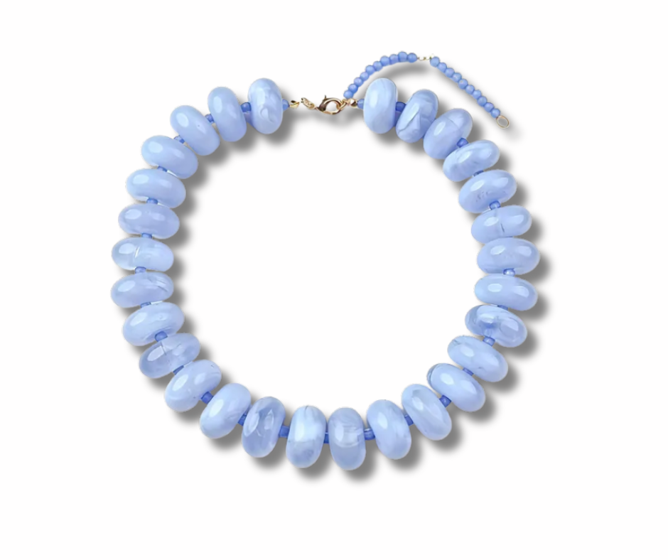 Collar azul