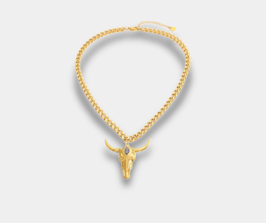 Collar cabeza de toro