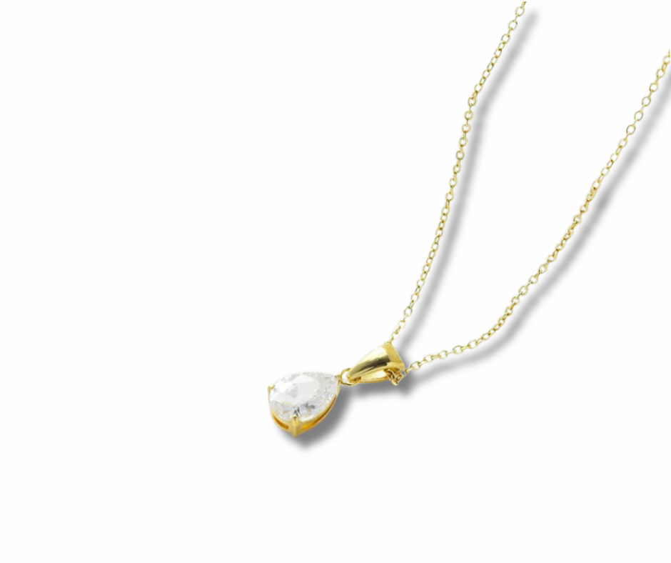 Collar gota de cristal