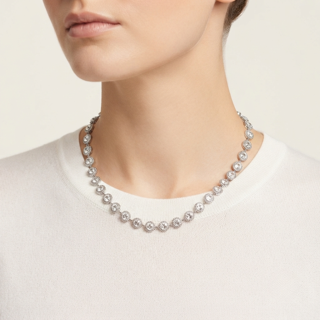 Collar Fiesta plata