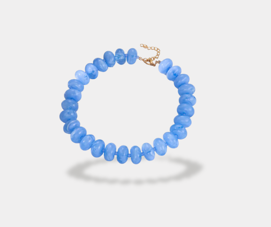 Collar azul