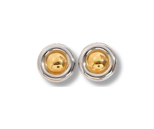 Aretes Consuelo bicolor