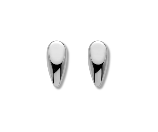 Aretes Amelia plateado