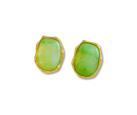 Aretes verdes