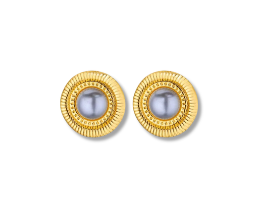 Aretes Consuelo gris