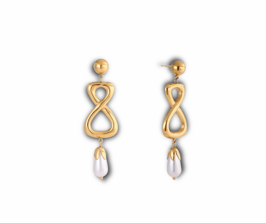 Aretes infinito perla