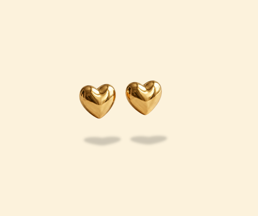 Aretes corazón pequeño