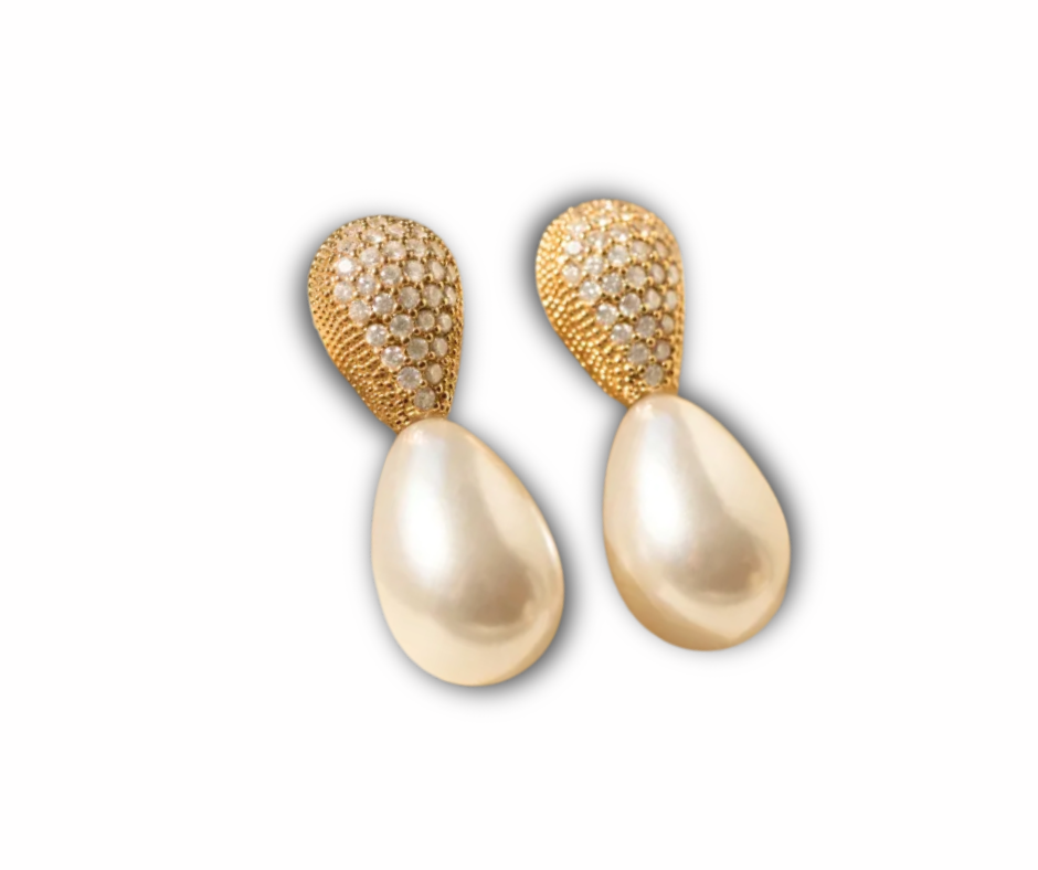 Aretes Candelaria perla