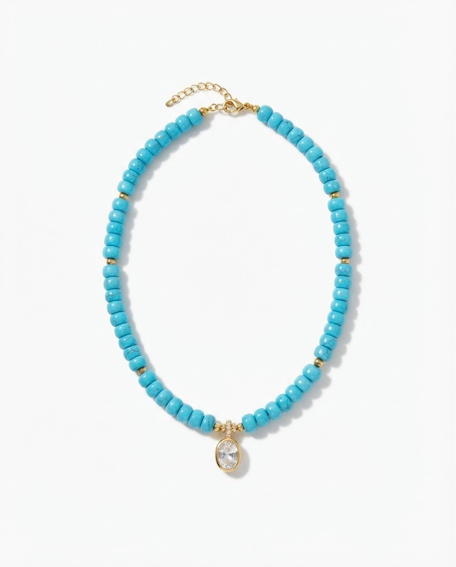 Collar turquesa