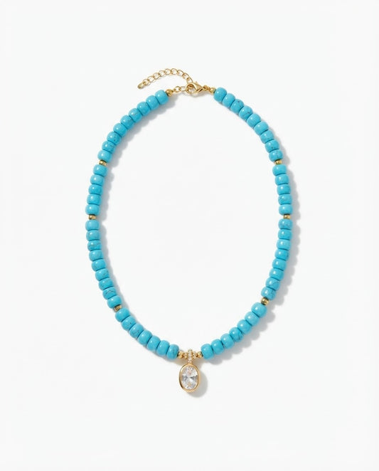 Collar turquesa