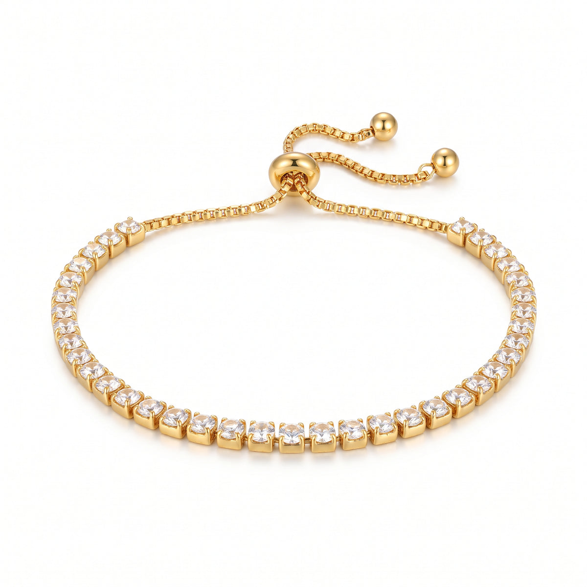 Pulsera tenis ajustable