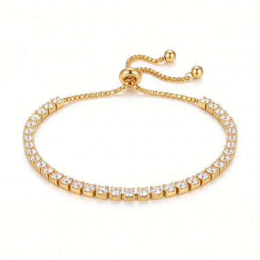 Pulsera tenis ajustable