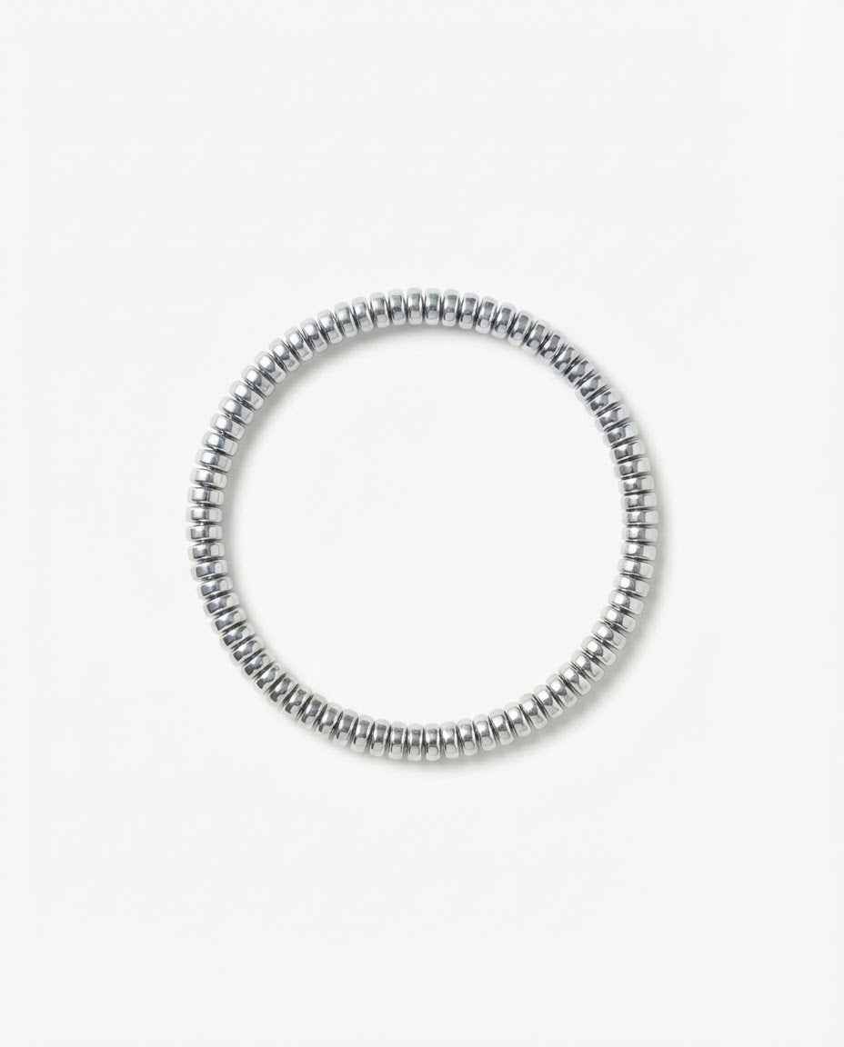Pulsera Fede plateada