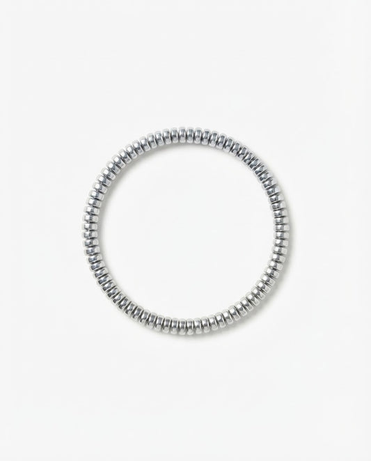 Pulsera Fede plateada