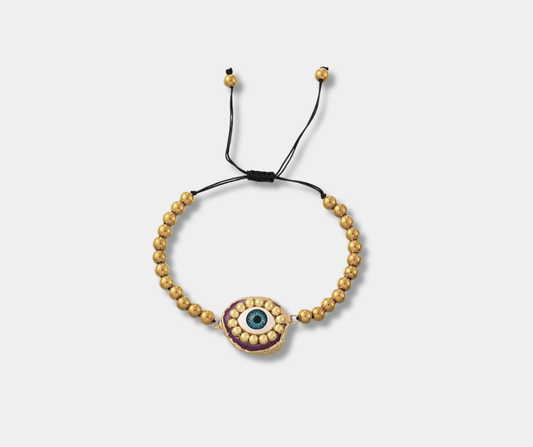 Pulsera ojo morado