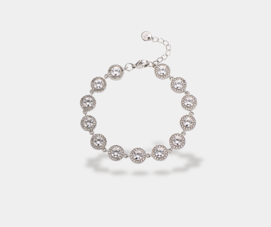 Pulsera fiesta plata