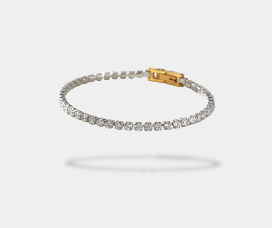 Pulsera tenis combinada