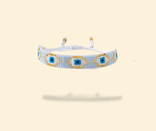 Pulsera ojo blanco